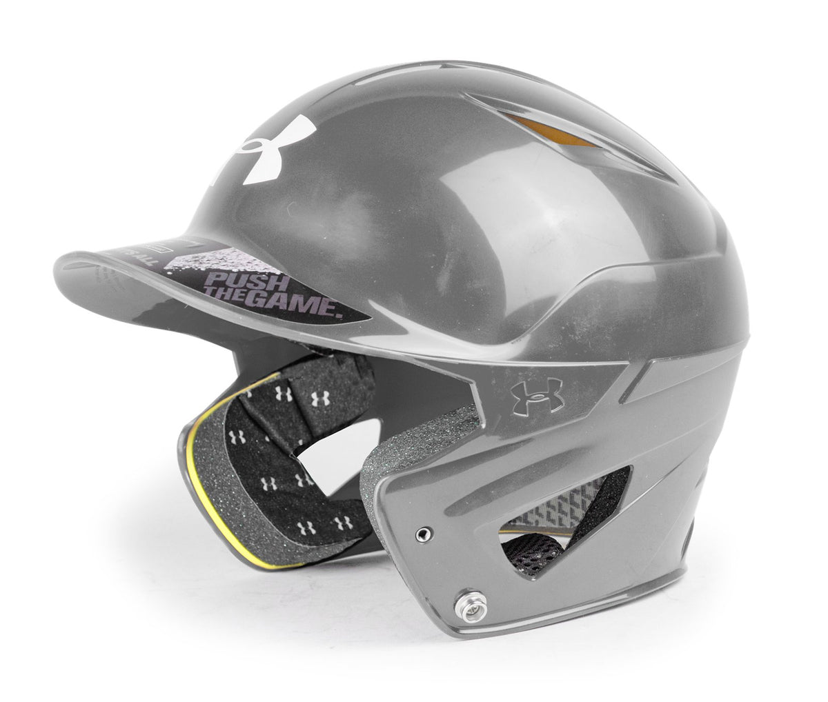 UA Converge Boys' Batting Helmet - Gray