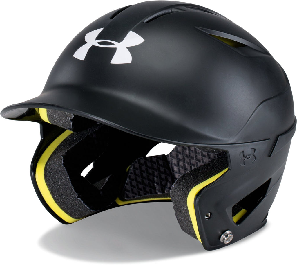UA Converge Matte Boys' Batting Helmet - Black