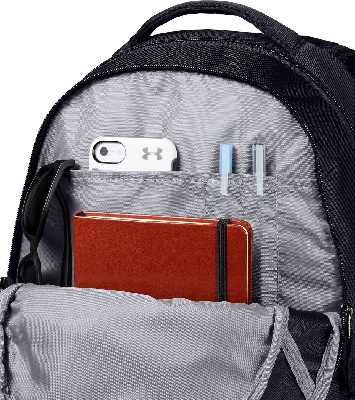 UA Hustle 5.0 Backpack - Black