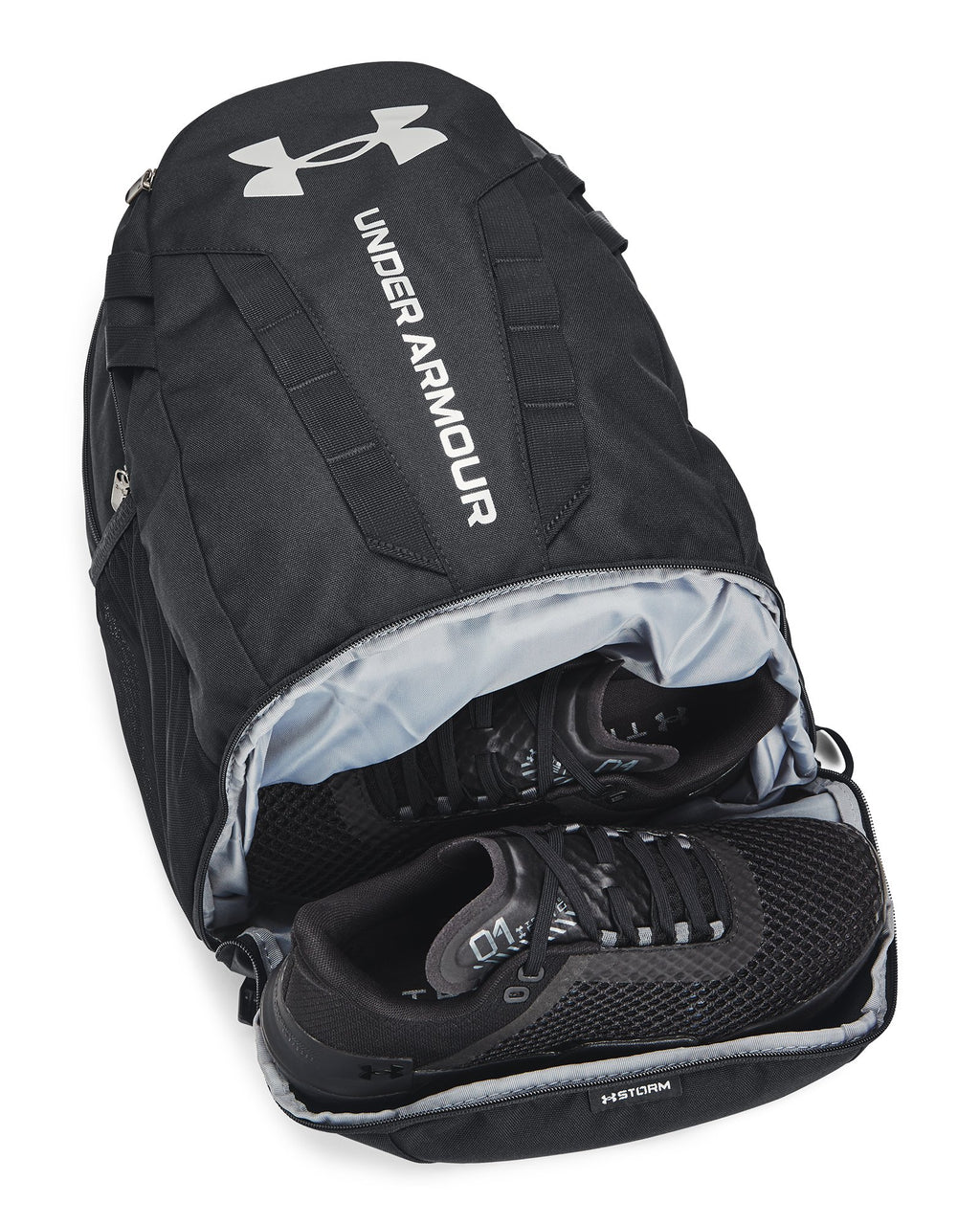 UA Hustle 5.0 Backpack - Black