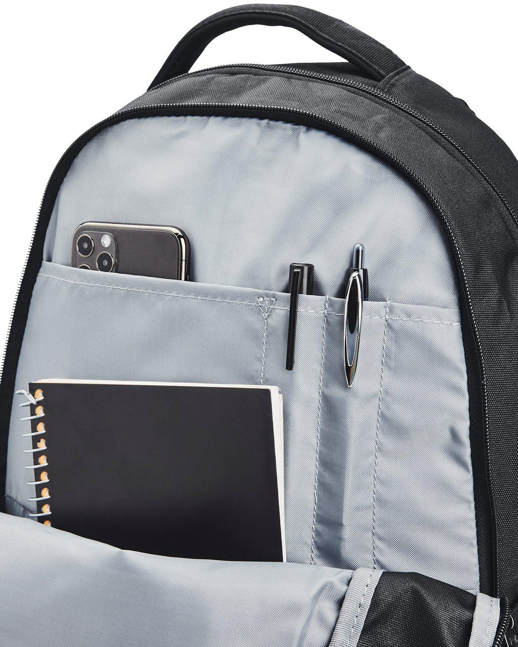 UA Hustle 5.0 Backpack - Black