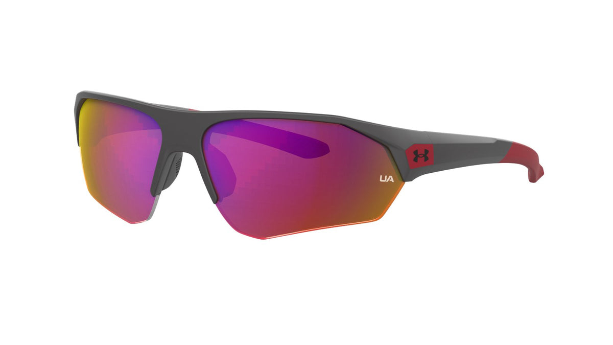 UA Playmaker Mirror Jr. Kids' Sunglasses - Gray