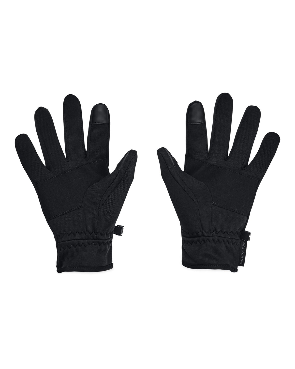 UA Storm Fleece Kids' Gloves - Black