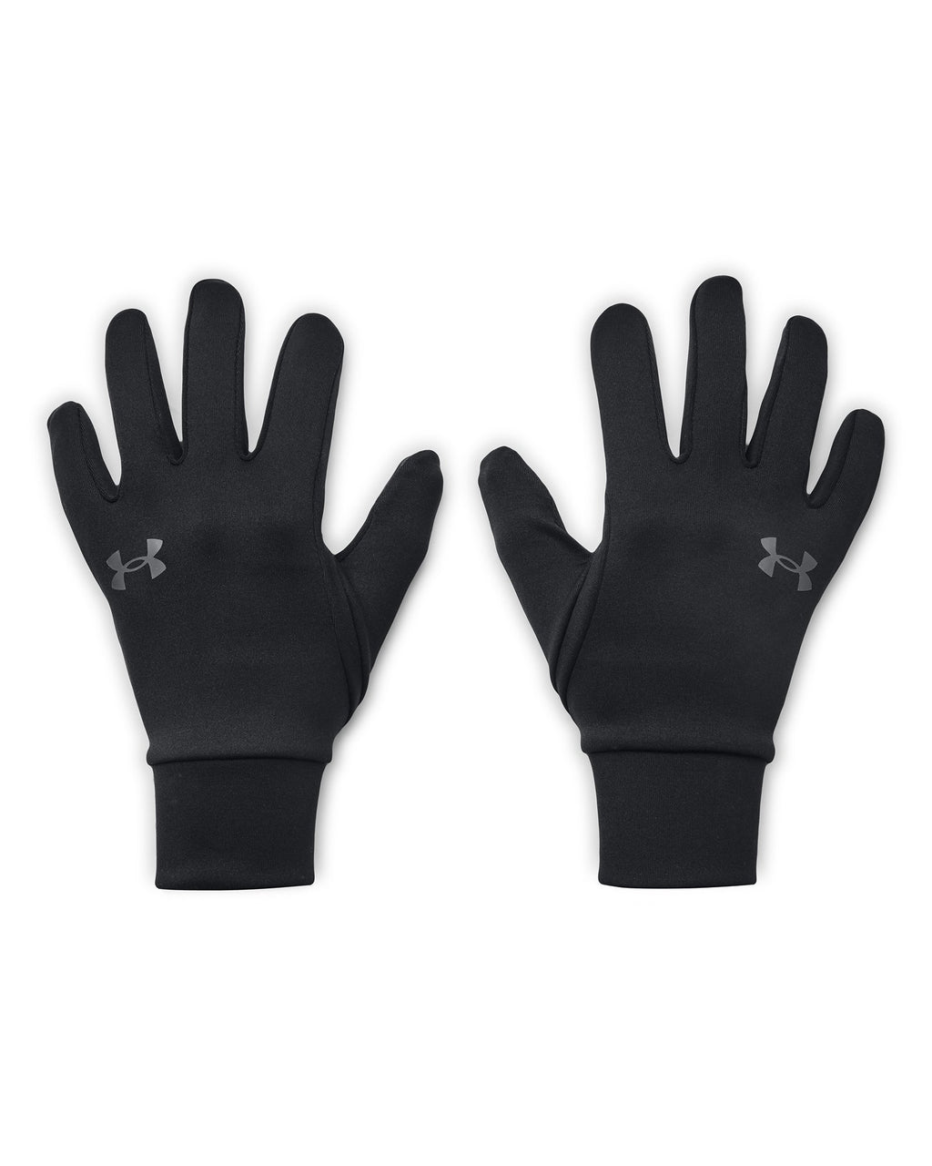 UA Storm Kids' Liner Gloves - Black