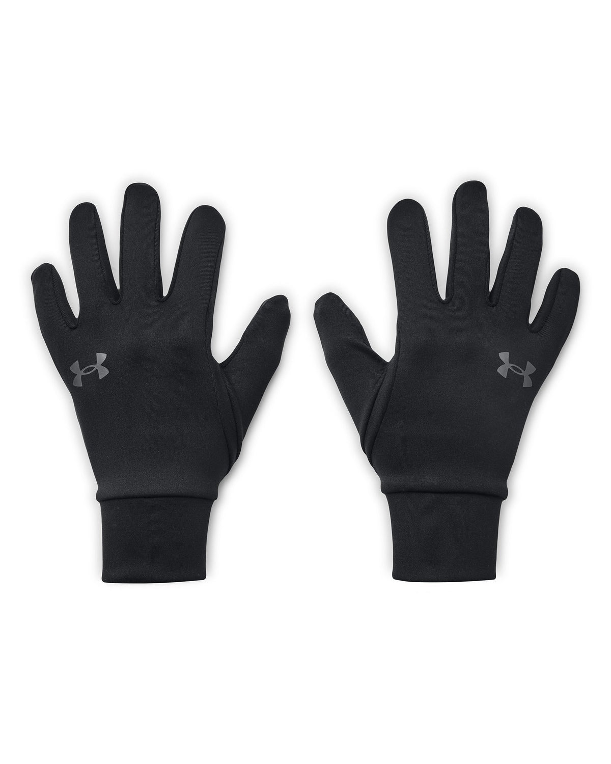 UA Storm Kids' Liner Gloves - Black