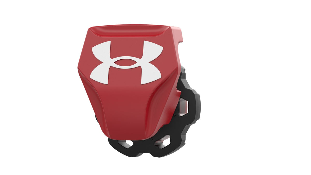 UA Football Visor Clips - Red