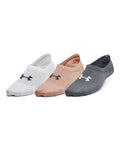 UA Breathe Lite Ultra Women's 3-Pack Low Liner Socks - Brown