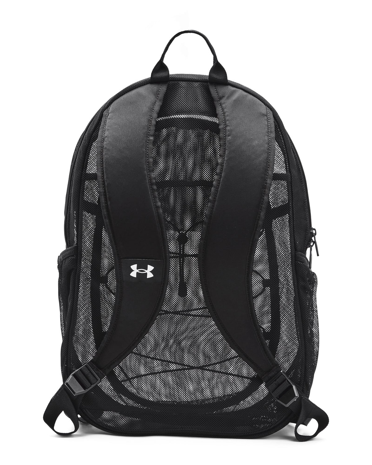 UA Hustle Mesh Backpack - Black