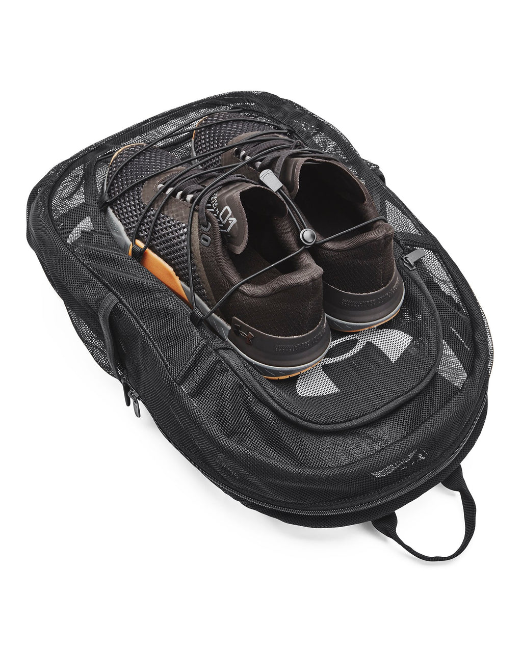 UA Hustle Mesh Backpack - Black