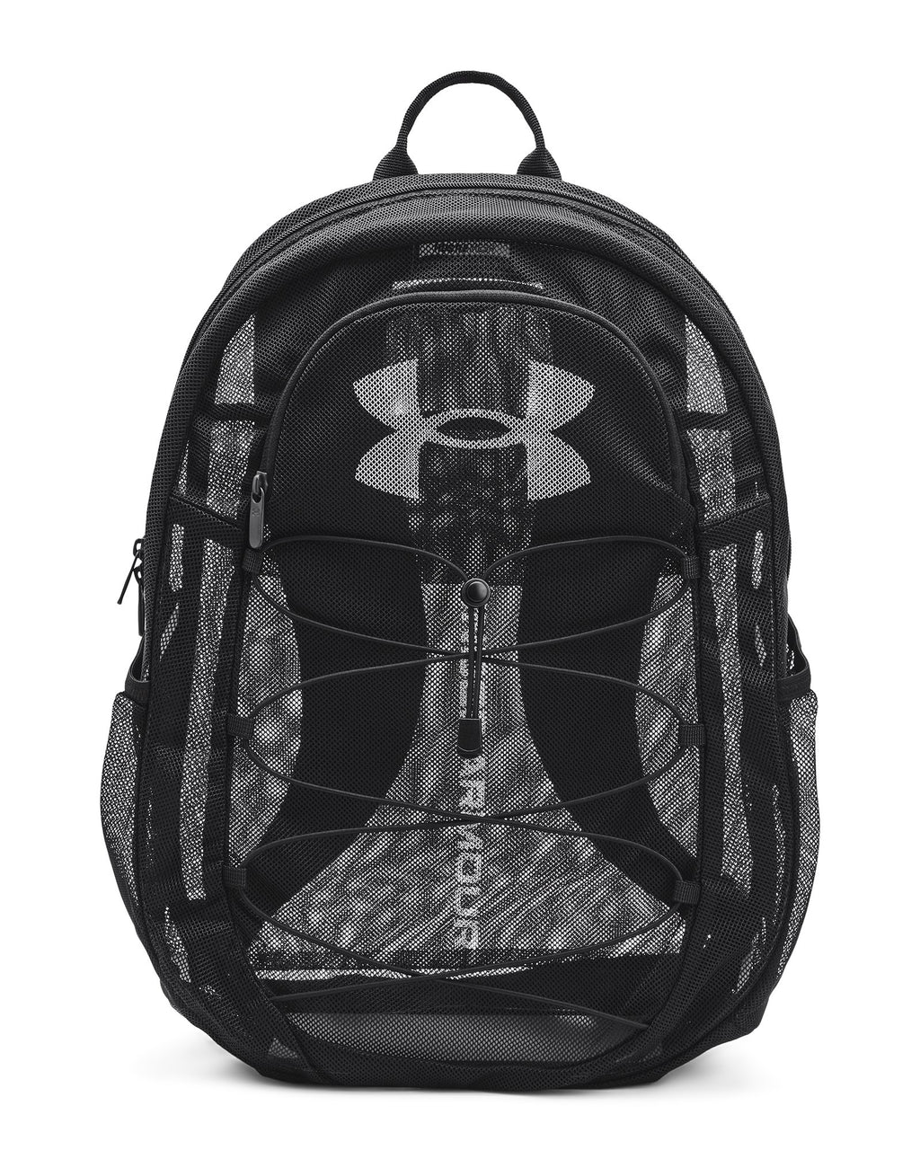 UA Hustle Mesh Backpack - Black