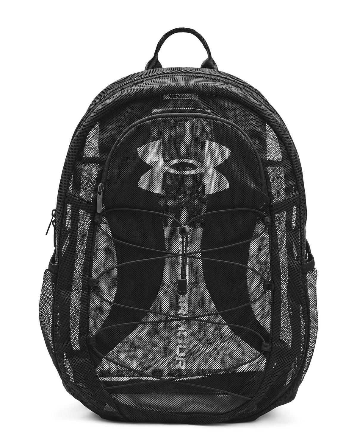 UA Hustle Mesh Backpack - Black