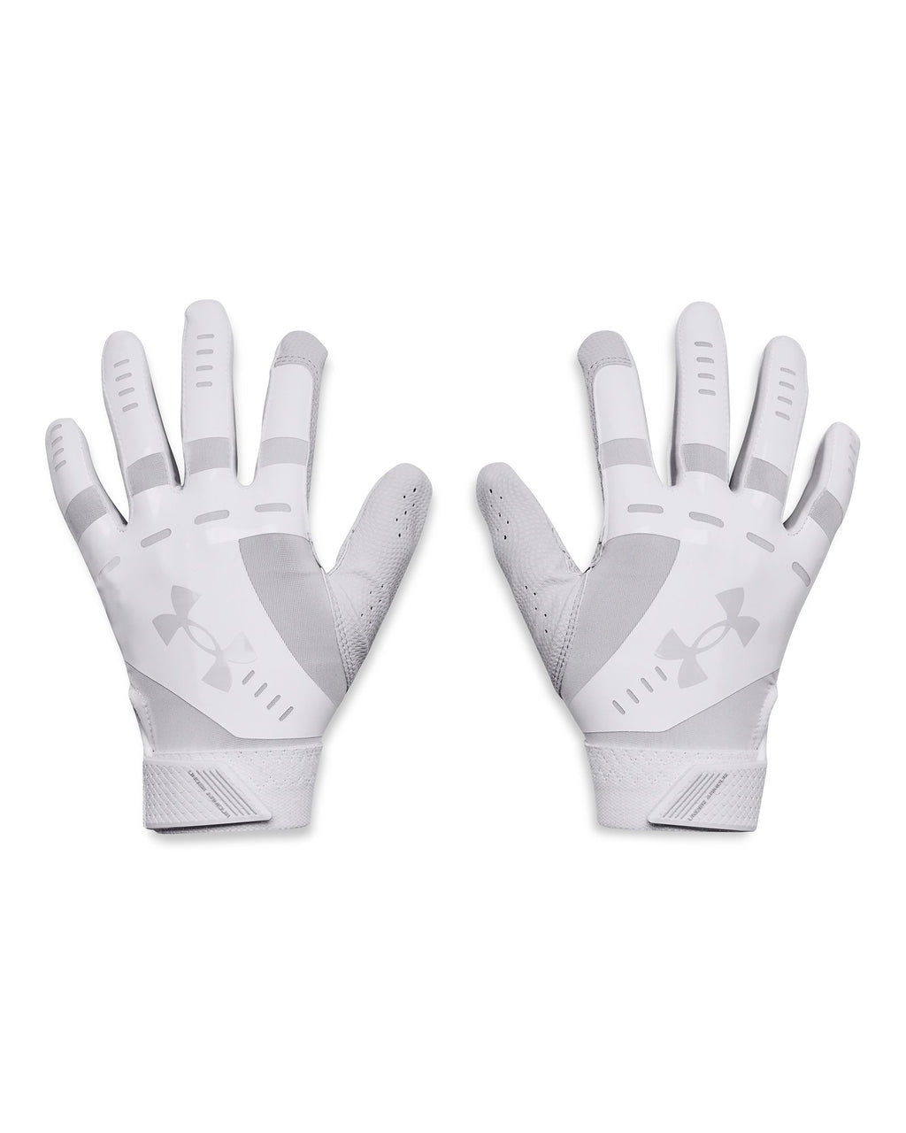 UA Radar Women's Batting Gloves - White