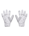 UA Radar Women's Batting Gloves - White
