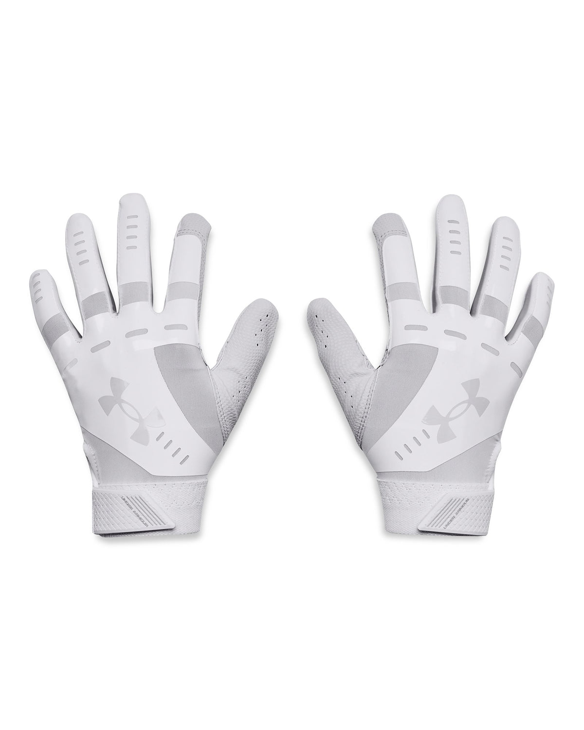 UA Radar Women's Batting Gloves - White