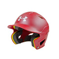 UA Converge Shadow Matte Adult Batting Helmet - Red