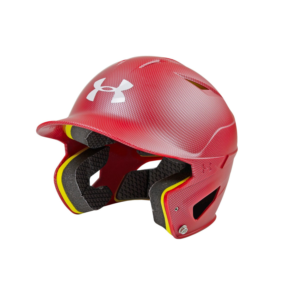 UA Converge Shadow Matte Kids' Batting Helmet - Red