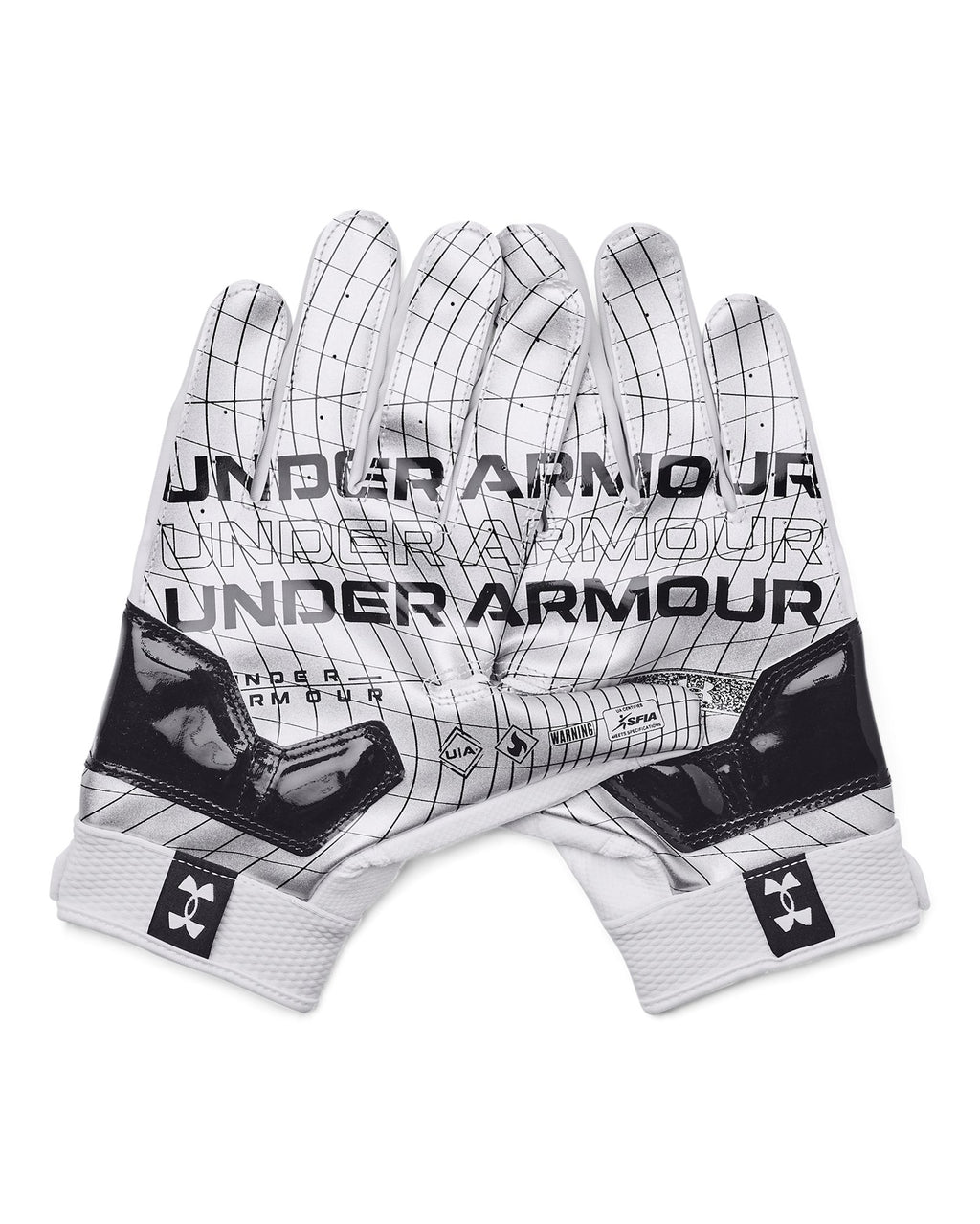 UA Combat Men's Football Gloves - Black