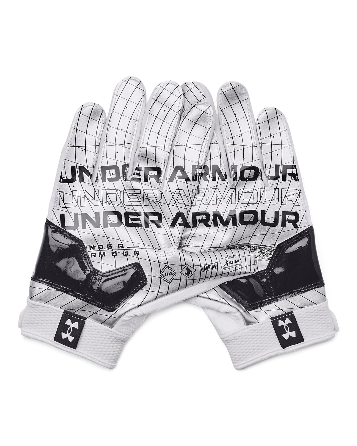 UA Combat Men's Football Gloves - Black