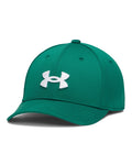 UA Blitzing Low Boys' Stretch Fit Cap - Green