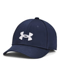 UA Blitzing Low Boys' Stretch Fit Cap - Blue