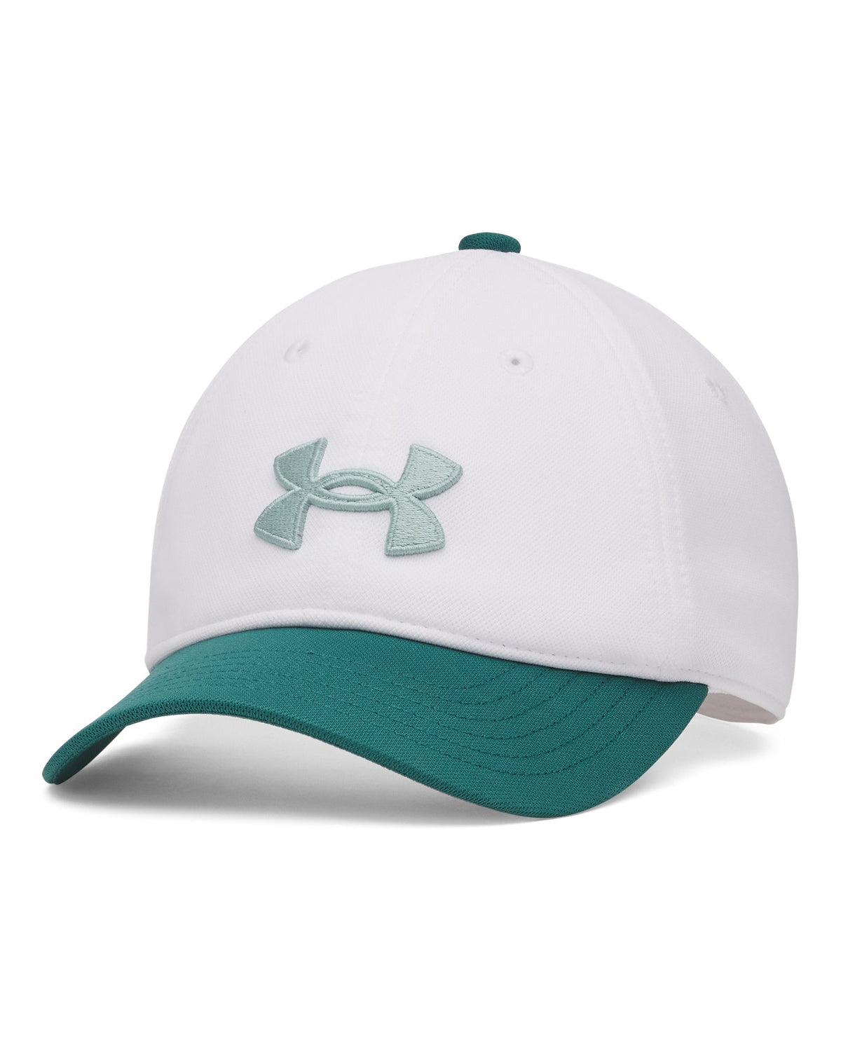 UA Blitzing Low Boys' Adjustable Cap - White