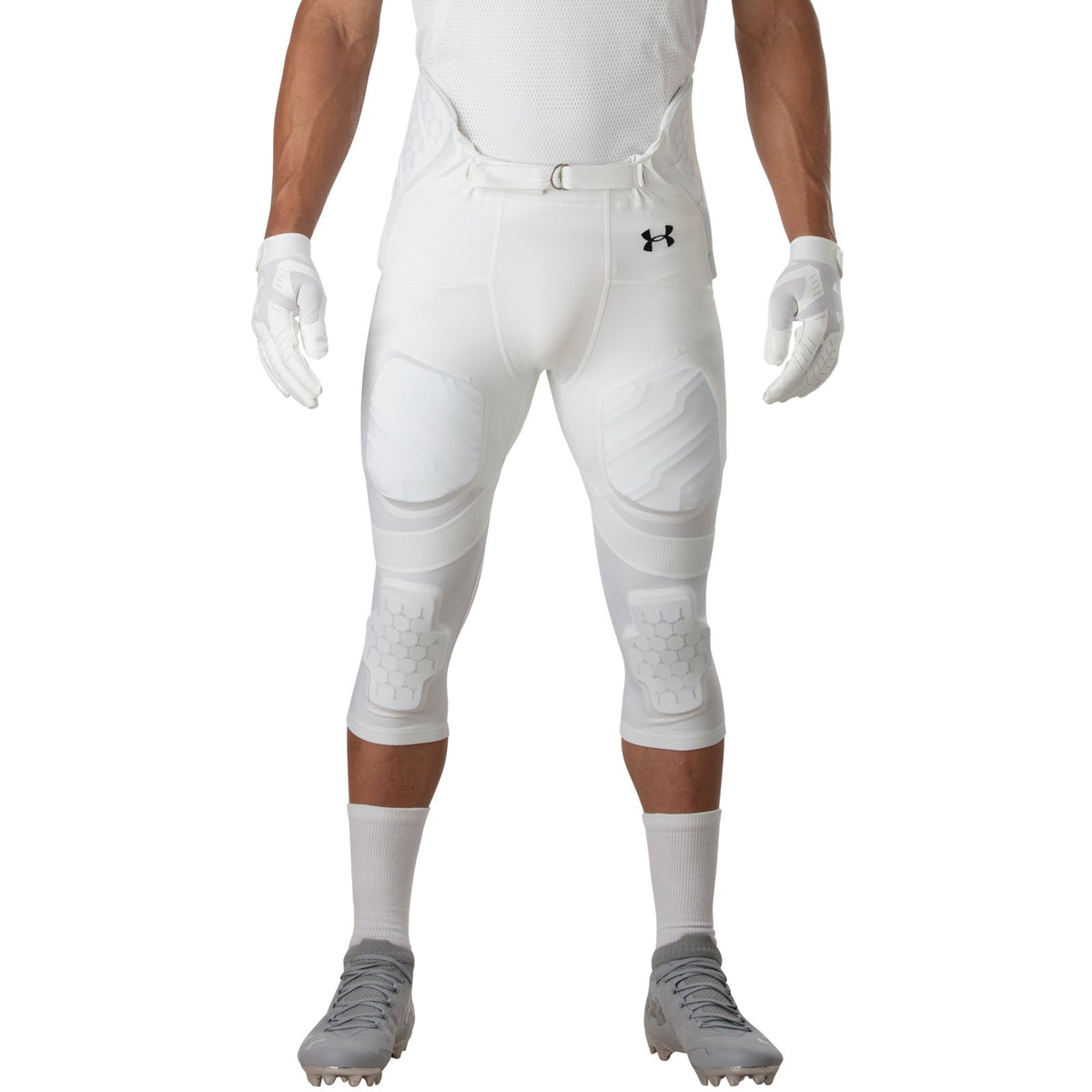UA Gameday Armour Men's Football Pants - White