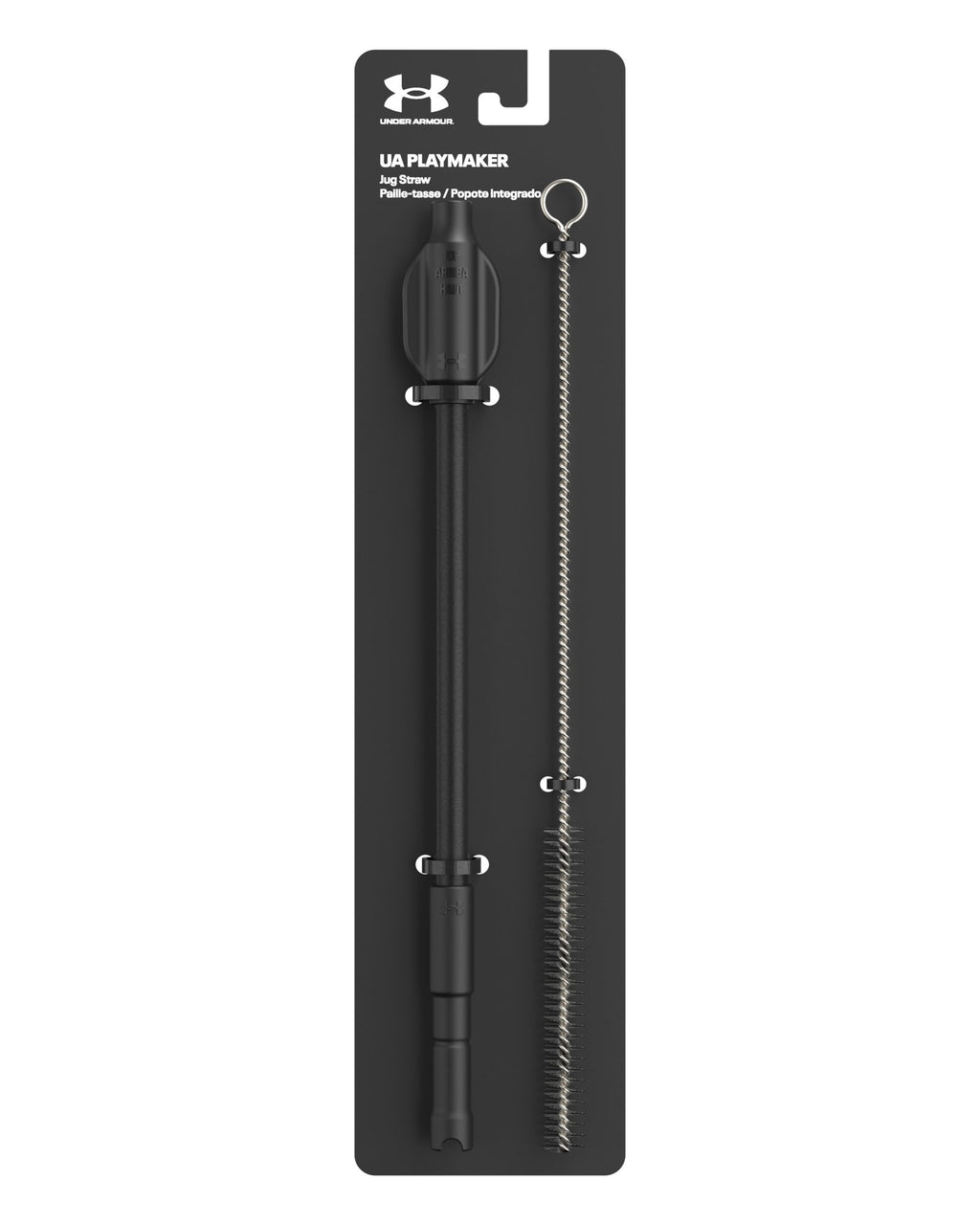 UA Playmaker Jug Straw - Black