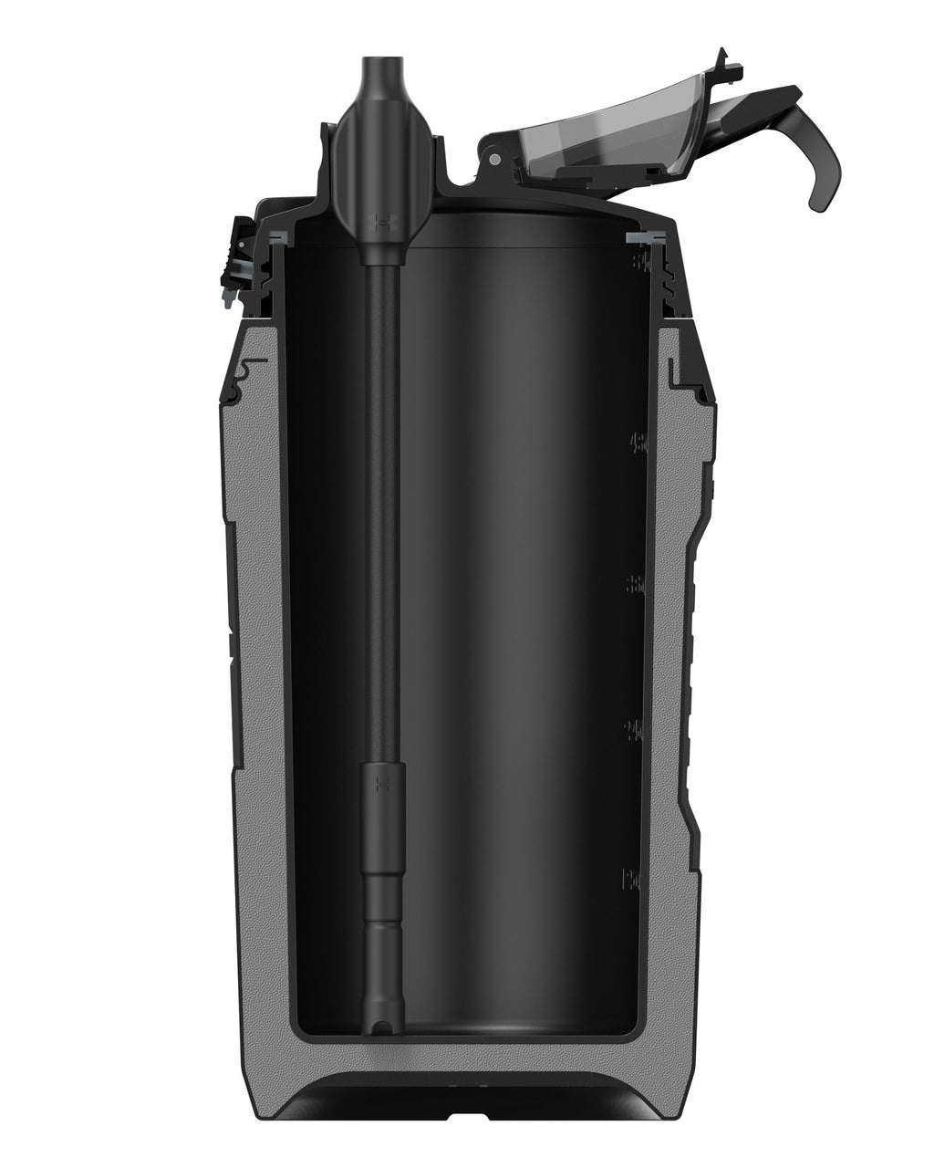 UA Playmaker Jug Straw - Black