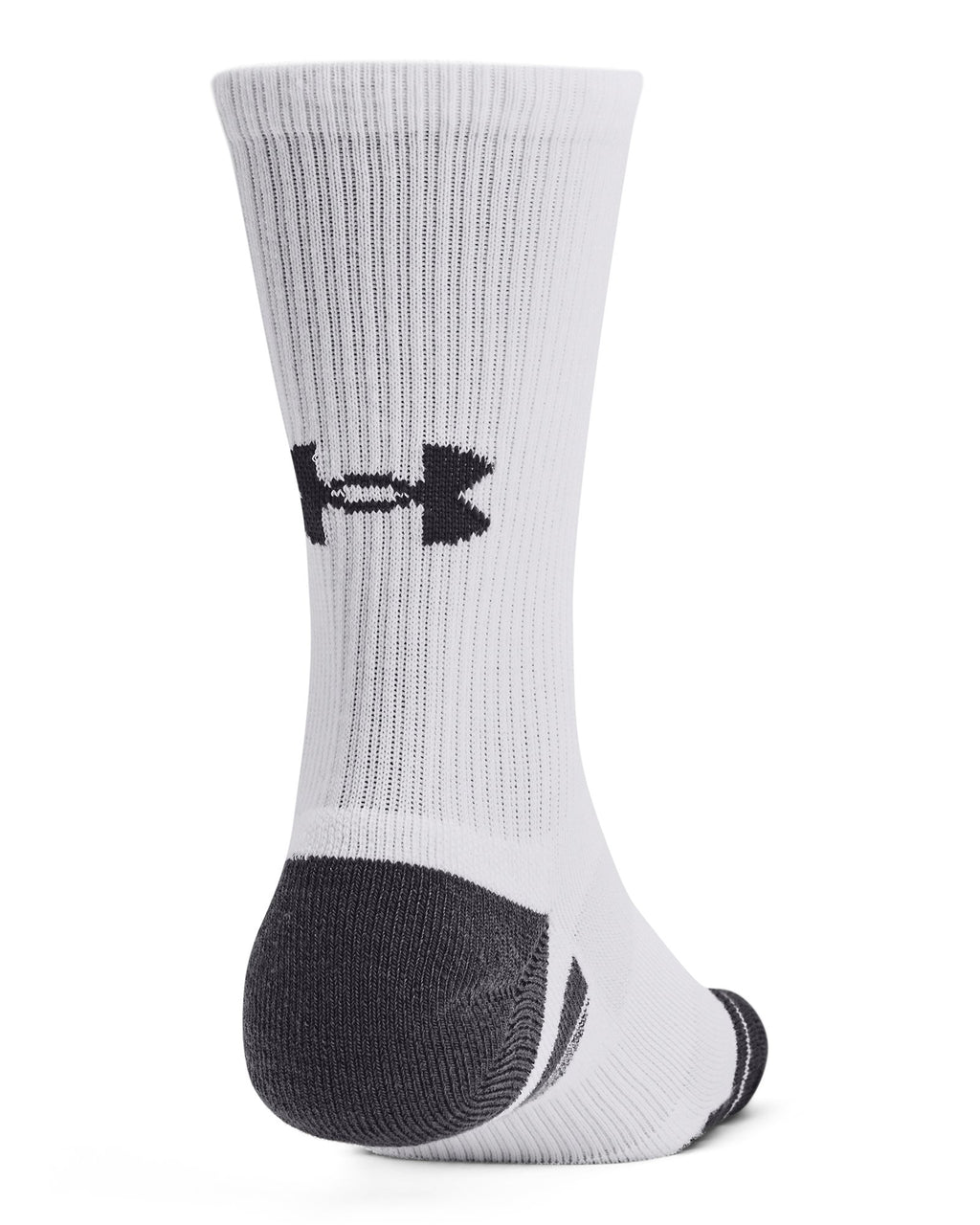 UA Performance Tech™ Unisex 3-Pack Crew Socks - White