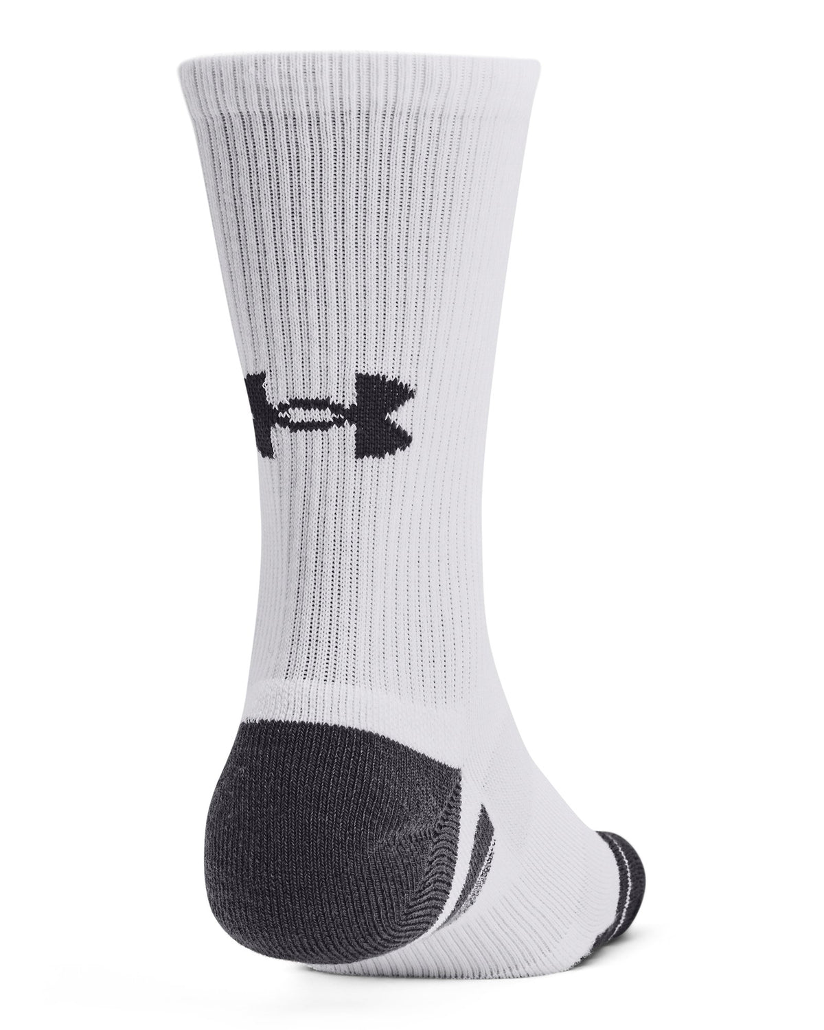 UA Performance Tech™ Unisex 3-Pack Crew Socks - White