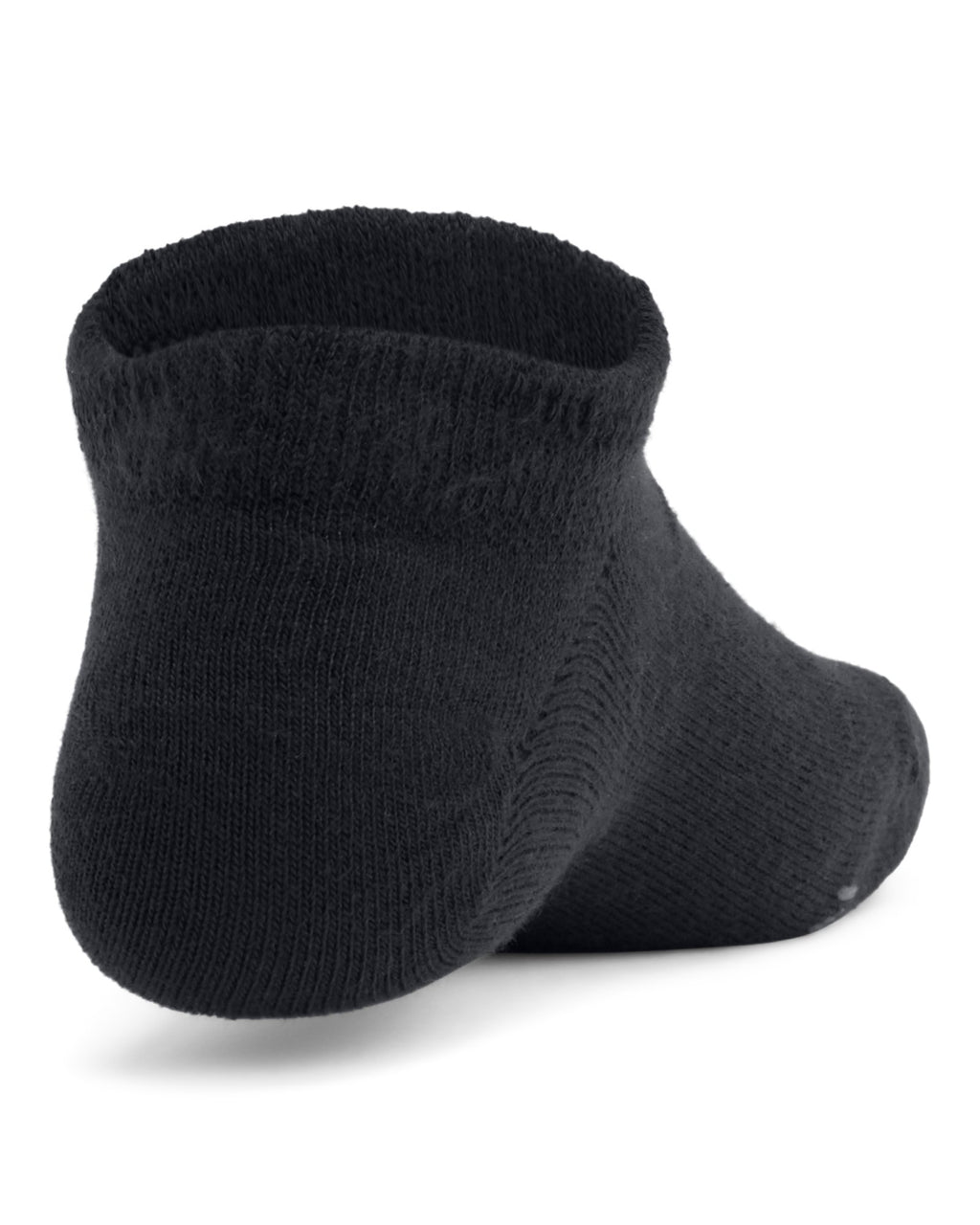 UA Essential Kids' 6-Pack No-Show Socks - Black