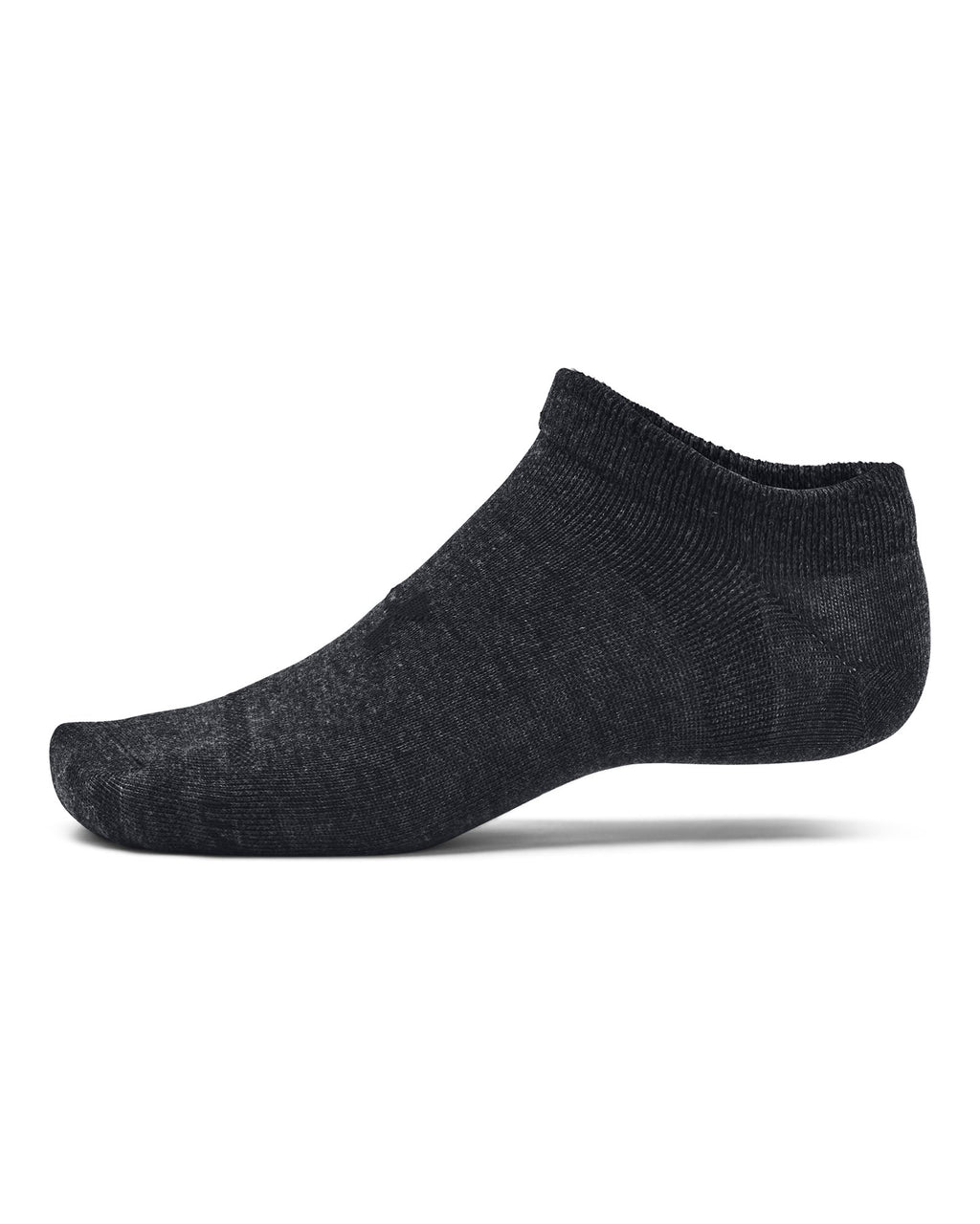 UA Essential Unisex 3-Pack No-Show Socks - Black
