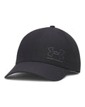 UA ArmourVent Low Men's Stretch Fit Cap - Black