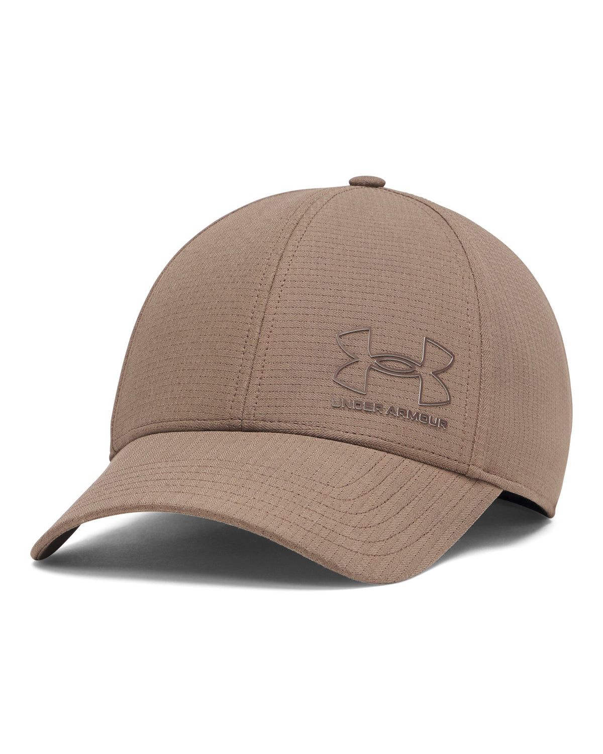 UA ArmourVent Low Men's Stretch Fit Cap - Brown
