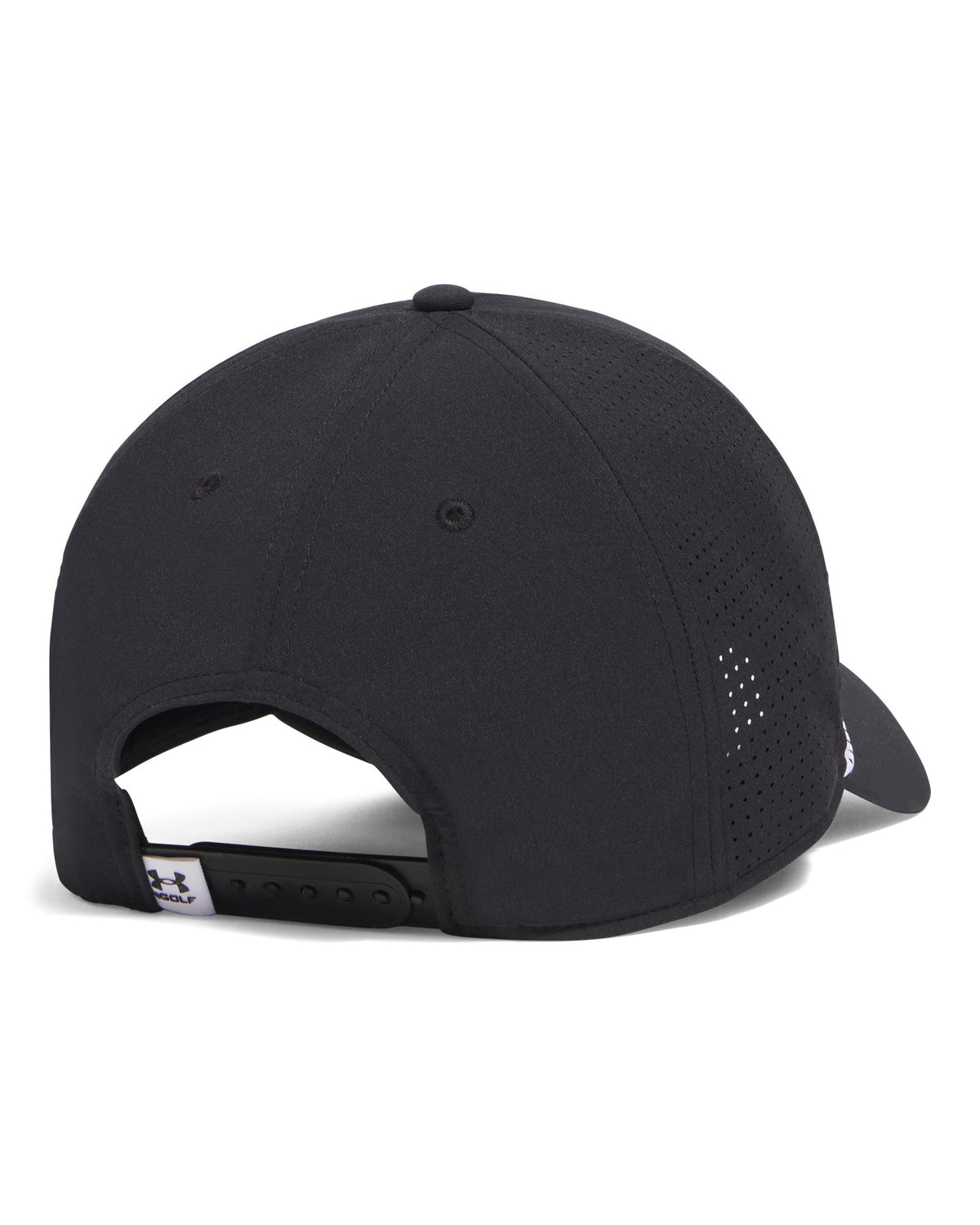 UA Drive Mid Rope Men's Adjustable Hat - Black