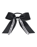 UA Team Bow Women's Hair Tie - Black