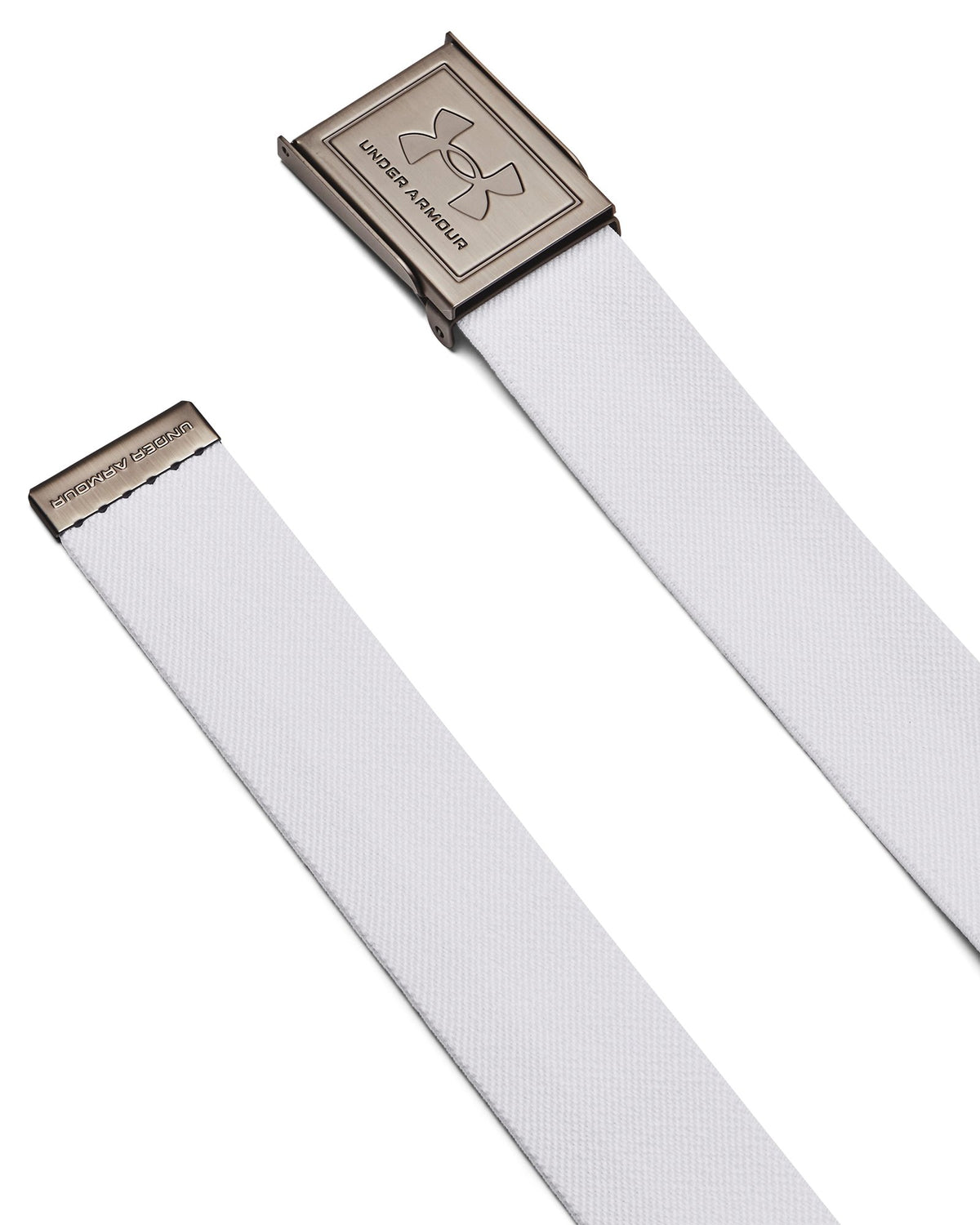 UA Drive Stretch Webbing Men's Belt - White