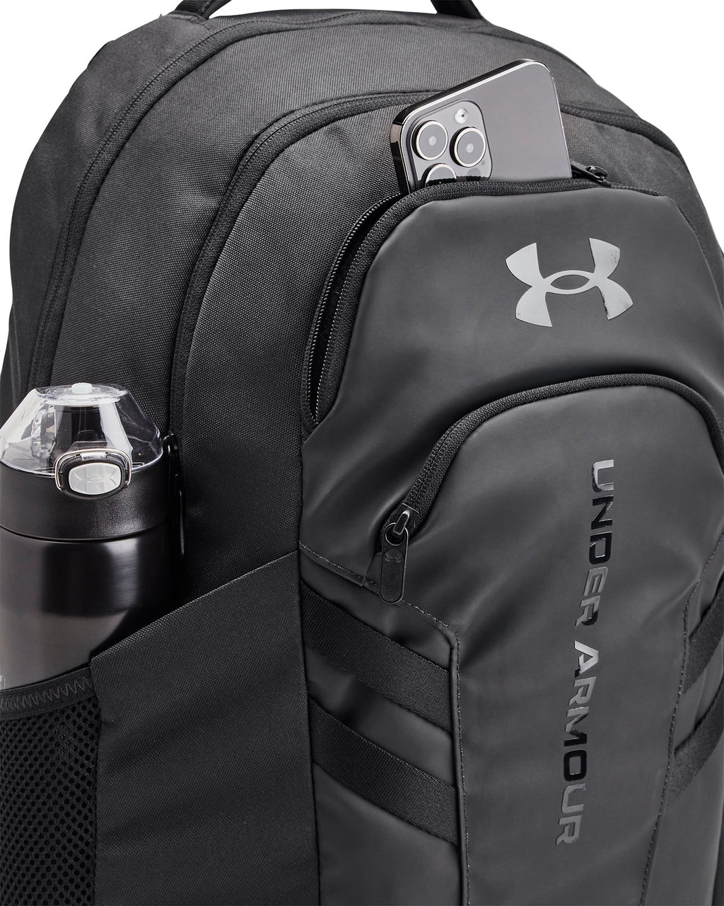 UA Hustle 6.0 Pro Backpack - Black