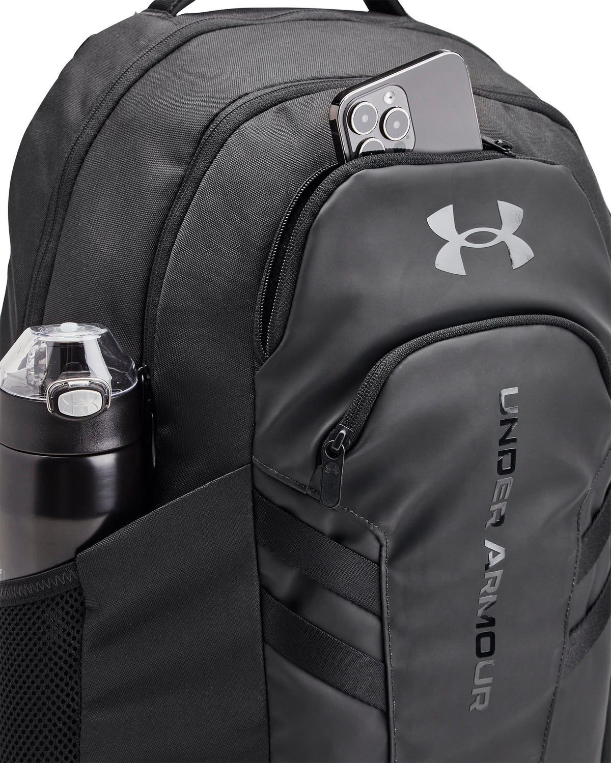 UA Hustle 6.0 Pro Backpack - Black