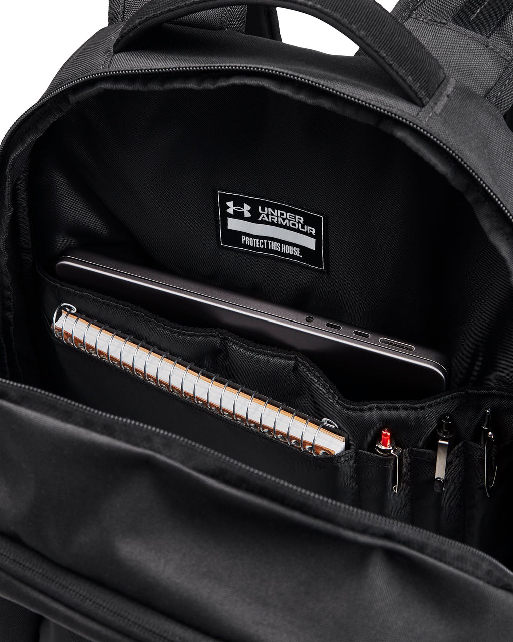 UA Hustle 6.0 Pro Backpack - Black