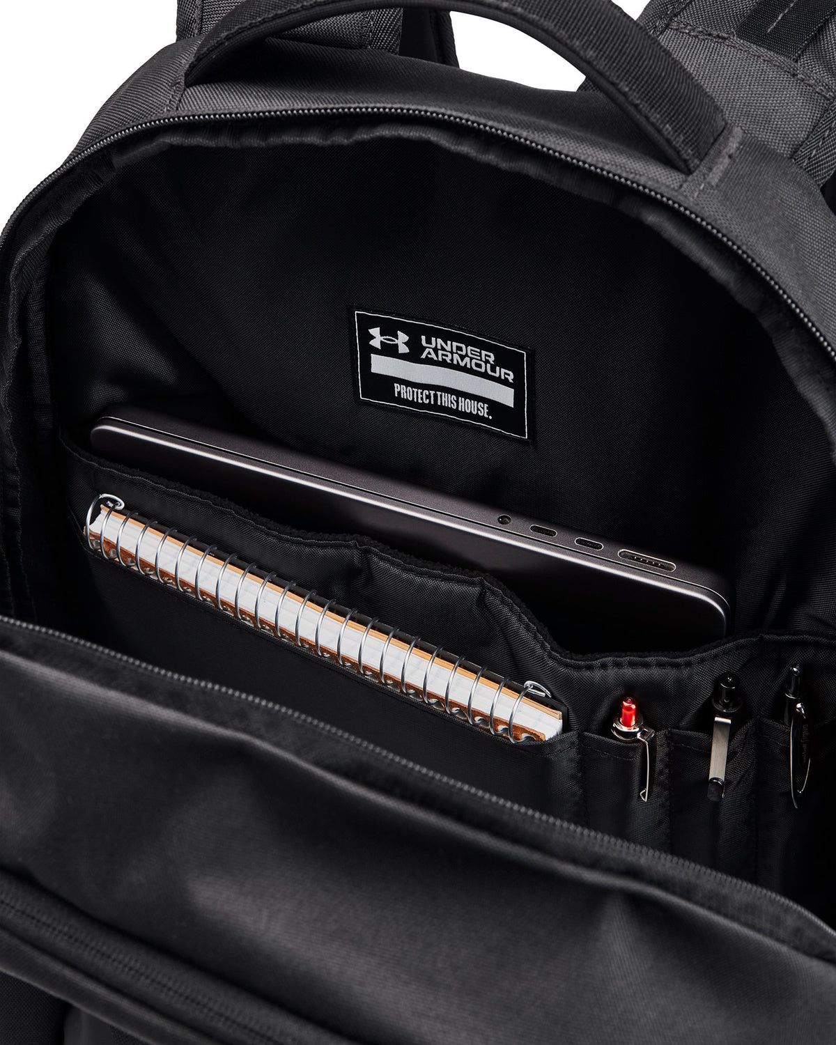 UA Hustle 6.0 Pro Backpack - Black