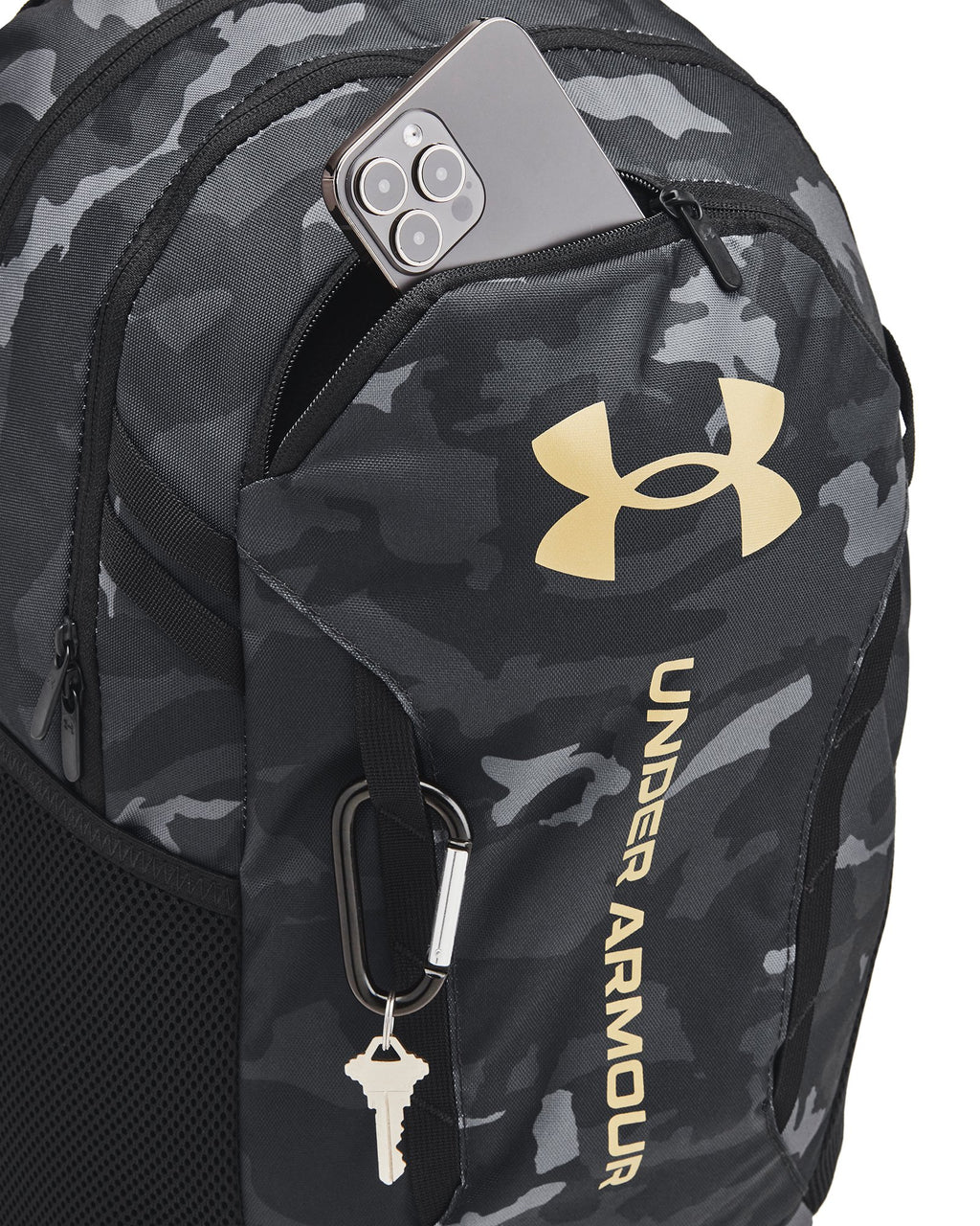 UA Hustle 6.0 Backpack - Black