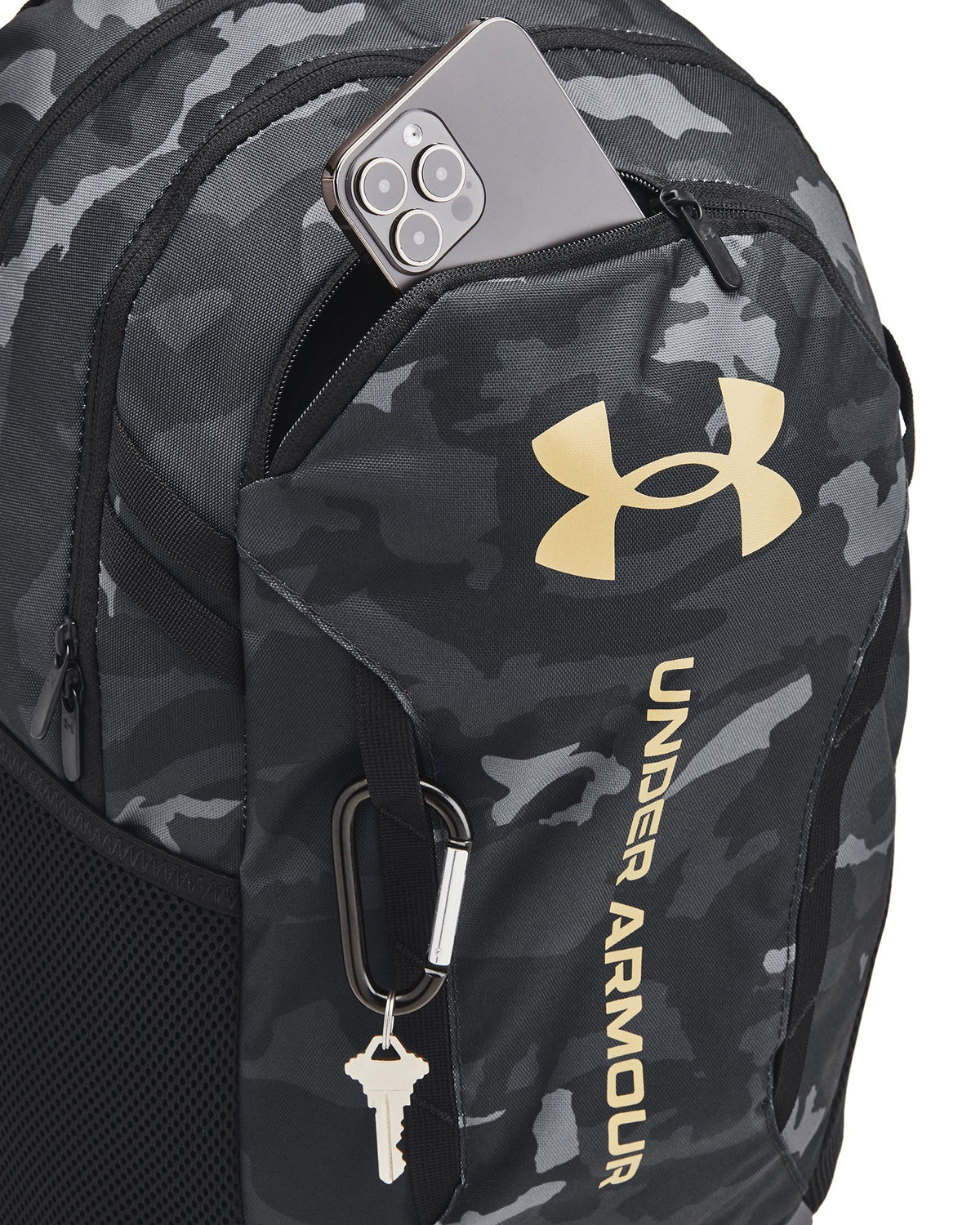 UA Hustle 6.0 Backpack - Black