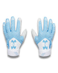 UA Glyde Kids' Batting Gloves - Blue