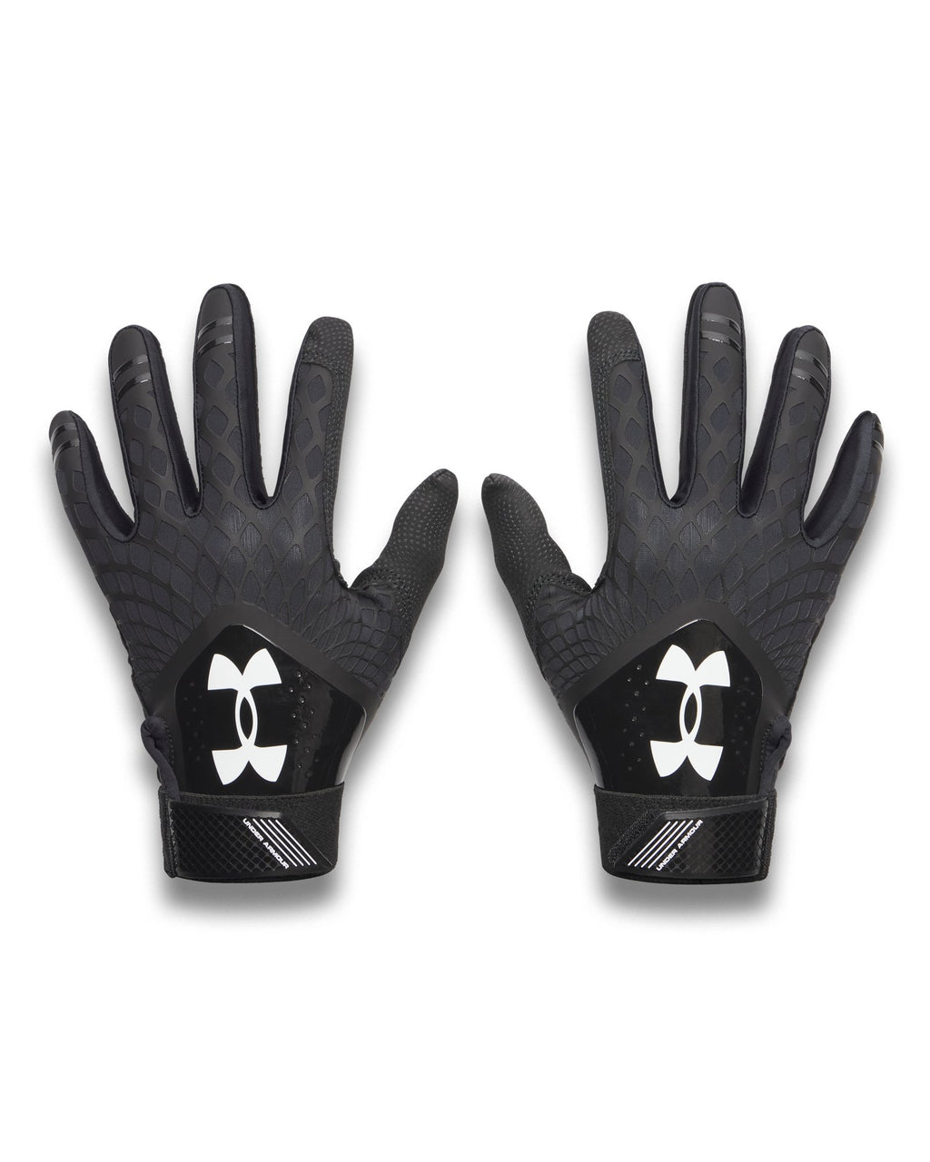 UA Glyde Women's Batting Gloves - Black