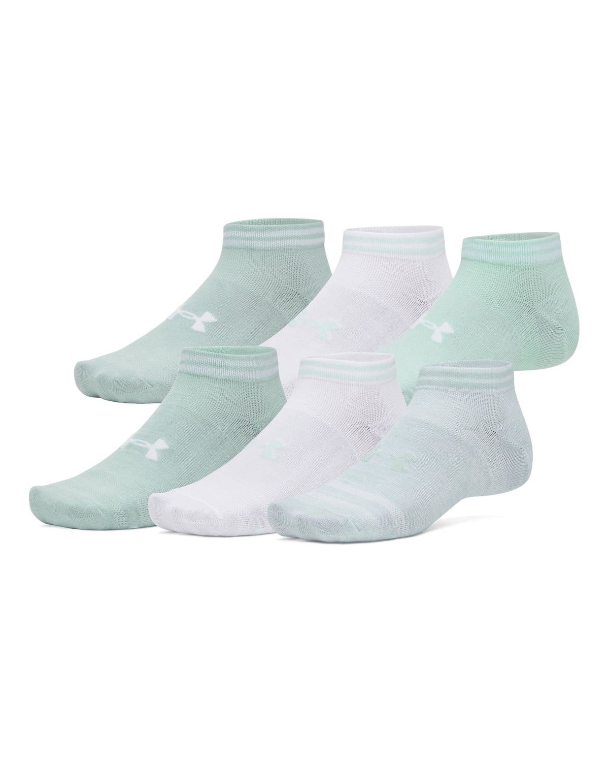 UA Essential Unisex 6-Pack Low Cut Socks - Blue