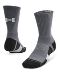 UA Team Unisex Crew Socks - Gray