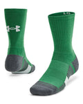 UA Team Unisex Crew Socks - Green