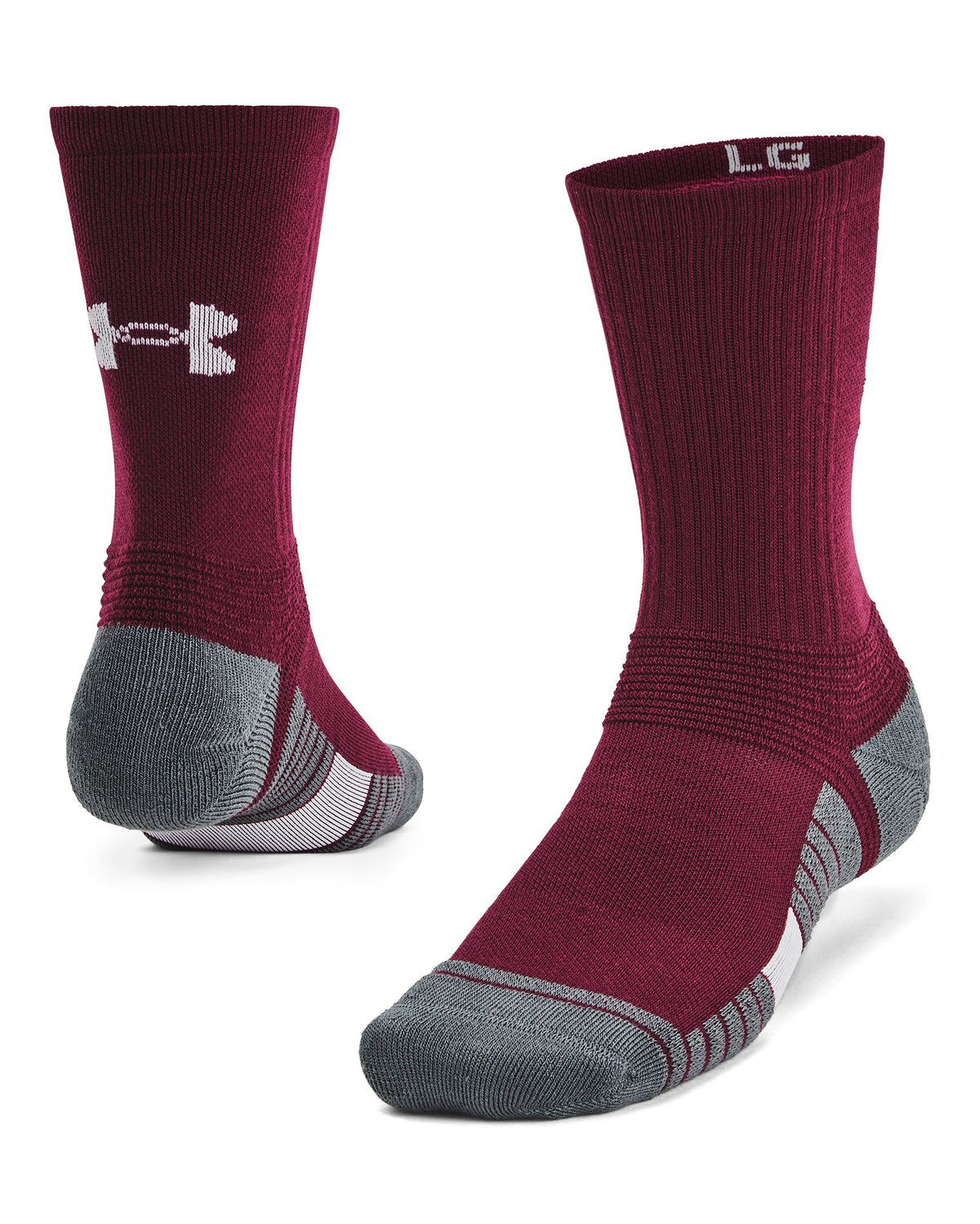 UA Team Unisex Crew Socks - Red