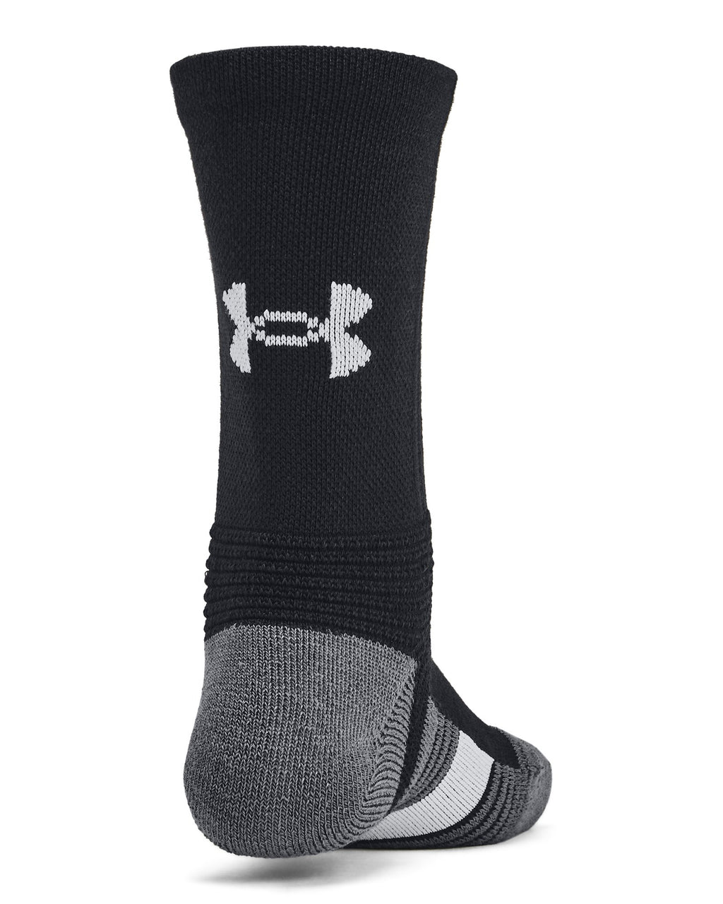 UA Team Kids' Crew Socks - Black